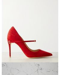 Jennifer Chamandi - Lorenzo 105 Suede Pumps - Lyst