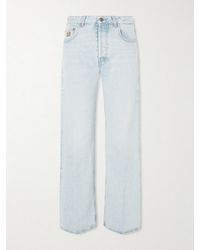 Blazé Milano - Nariida Maline Mid-Rise Wide-Leg Jeans - Lyst