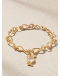 Ole Lynggaard Copenhagen - Love 18-Karat And Rose Quartz Bracelet - Lyst