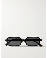 Miu Miu - Rectangular-Frame Acetate Sunglasses - Lyst