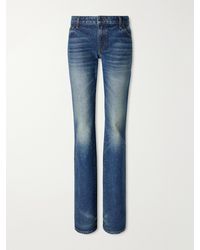 KHAITE - Conforti Mid-Rise Straight-Leg Jeans - Lyst