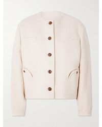 Blazé Milano - Missy Gliss Cotton-Blend Tweed Jacket - Lyst