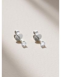 Anita Ko - Ohrstecker Aus 18 Karat Weißgold Mit Diamanten - Lyst
