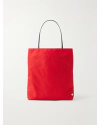 Valesque - Thea Leather-Trimmed Nylon Tote Bag - Lyst