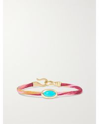 Ole Lynggaard Copenhagen - Life 18-Karat, And Cord Bracelet - Lyst