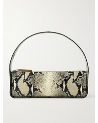 KHAITE - Lori Schultertasche Aus Leder Mit Schlangeneffekt - Lyst