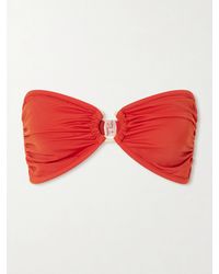 Johanna Ortiz - Seawaters Embellished Bikini Top - Lyst