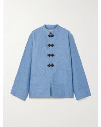 Rohe - Mandarin Linen Jacket - Lyst