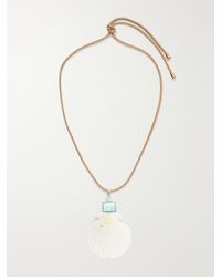 Jennifer Behr - Alisa-Tone Shell Necklace - Lyst
