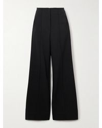 ANDRES OTALORA - Latidos Twill Wide-Leg Pants - Lyst
