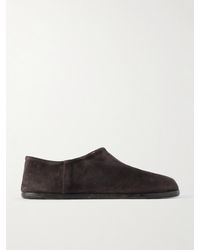 Maison Margiela - Mocassins Convertibles À Bouts Fendus En Daim Tabi - Lyst