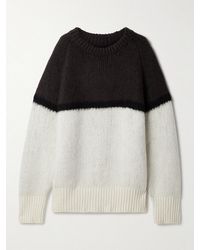 KHAITE - Martina Oversized Ribbed Cashmere And Mohair-Blend Sweater - Lyst