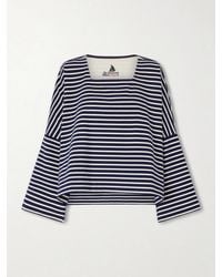 Les Vacances d'Irina - Mariniere Striped Cotton-Jersey Shirt - Lyst