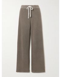 James Perse - Cotton-Terry Track Pants - Lyst