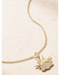 Sydney Evan - Sun And Cloud 14-Karat Diamond Necklace - Lyst