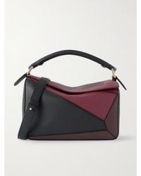 Loewe - Josef Albers Puzzle Square Small Leather Shoulder Bag - Lyst