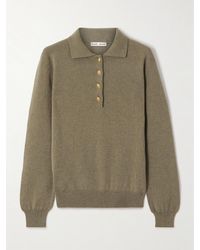 Blazé Milano - Pull Façon Polo En Laine Et Cachemire Mélangés Highland - Lyst