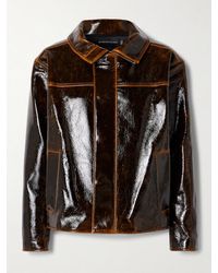 Brandon Maxwell - Everett Coated Wool-Blend Jacket - Lyst