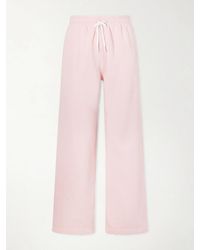 Polo Ralph Lauren - Cotton-Blend Jersey Track Pants - Lyst