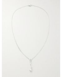 AGMES - Teneille Recycled Sterling Pearl Necklace - Lyst