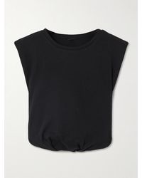 Johanna Ortiz - Muraya Cropped Jersey T-Shirt - Lyst