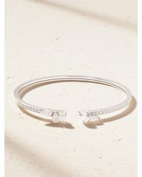 Repossi - Serti Sur Vide 18-Karat Diamond Cuff - Lyst