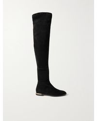 Jimmy Choo - Palina Stretch-Suede Over-The-Knee Boots - Lyst