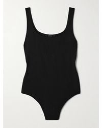 The Park - Lisa Stretch-Tencel Lyocell Jersey Thong Bodysuit - Lyst