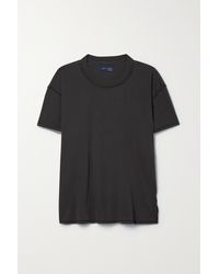 Les Tien Inside Out T-shirt Aus Biobaumwoll-jersey - Grau