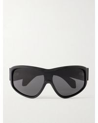 Moncler - Thyra Oval-Frame Ski Sunglasses - Lyst