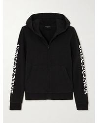 Balenciaga - Hoodie Aus Jersey Aus Einer Baumwollmischung Mit Print - Lyst