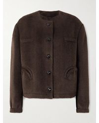 Blazé Milano - This Is It Gliss Herringbone Alpaca And Wool-Blend Jacket - Lyst