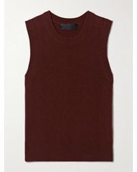 Nili Lotan - May Cropped Cashmere Tank - Lyst