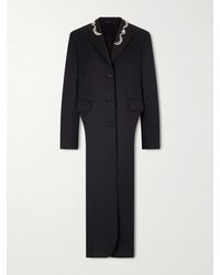 Simone Rocha - Embellished Woven Coat - Lyst