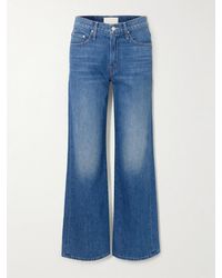Mother - The Maven Skimp Mid-Rise Straight-Leg Jeans - Lyst