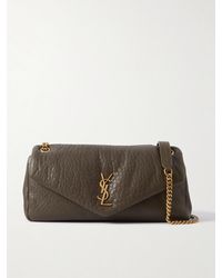 Saint Laurent - Calypso Medium Padded Leather Shoulder Bag - Lyst