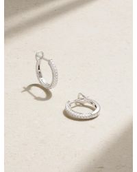 Roxanne First - 14-Karat Diamond Hoop Earrings - Lyst
