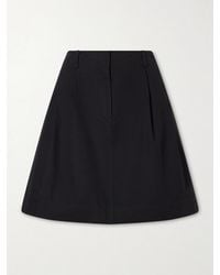 TOTEME - Cotton And Lyocell-Blend Mini Skirt - Lyst