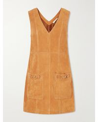 Ulla Johnson - Sloane Suede Mini Dress - Lyst