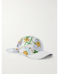Gucci - Printed Silk-Twill Baseball Cap - Lyst