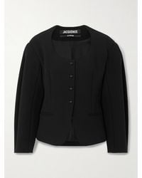 Jacquemus - Ovalo Crepe Jacket - Lyst