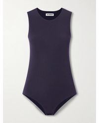 Jil Sander - Stretch-Jersey Bodysuit - Lyst