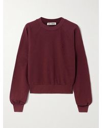 ÉTERNE - Sonny Embroidered Cotton-Jersey Sweatshirt - Lyst