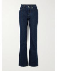 Burberry - Hoch Sitzende Schlagjeans - Lyst