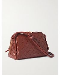 Bottega Veneta - Concert Pouch Schultertasche Aus Intrecciato-Leder - Lyst