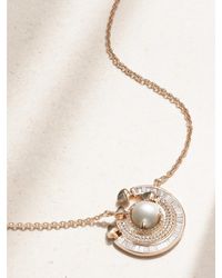 ANANYA - Chakra 18-Karat Rose Multi-Stone Necklace - Lyst