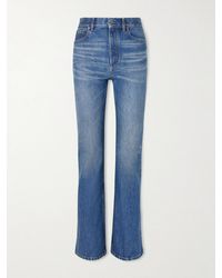 Chloé - High-Rise Straight-Leg Jeans - Lyst