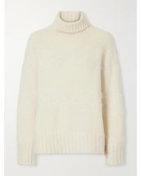 JOSEPH - Mila Brushed Knitted Turtleneck Sweater - Lyst