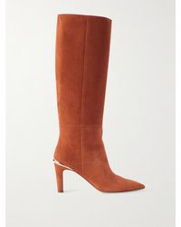 Gabriela Hearst - Aura Suede Knee Boots - Lyst