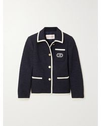 Valentino Garavani - Bolero Jacket In Light Wool Tweed - Lyst